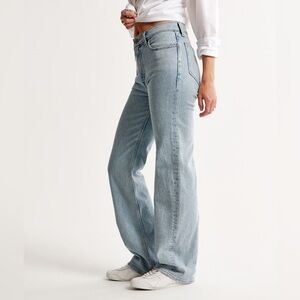 Abercrombie & Fitch Light Blue Flare Jeans